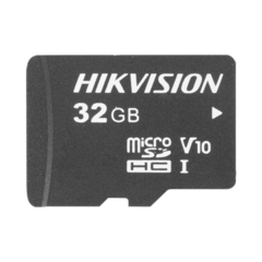 HIKVISION Memoria microSD / Clase 10 de 32 GB / Especializada Para Videovigilancia (Uso 24/7) / Compatibles con cámaras HIKVISION y Otras Marcas HS-TF-L2/32G/P