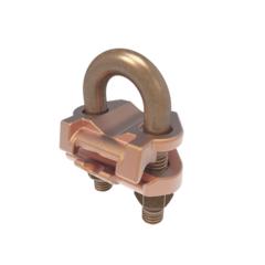 HUBBELL BURNDY Conector Mecánico para Cable Calibre 4 a 2/0 AWG / Paralelo o 90° a Tubo de 3/8" o Varilla de 5/8" - 3/4". HUB-GAR-6426