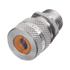 HUBBELL Conector de cable, de aluminio macho recto, .13 - .19" (3.2 - 4.7 mm), 3/4". MOD: HUB-SHC-1030