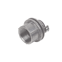 HUBBELL KILLARK Conector Myers de Zinc 1 1/4" / Con tornillo a tierra / Para Áreas Peligrosas. HUB-WH-4G