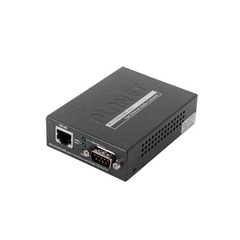 PLANET Convertidor de Medios de RS-232, RS-422 de 4 Hilos y RS-485 de 2 ó 4 Hilos a Fast Ethernet MOD: ICS-100