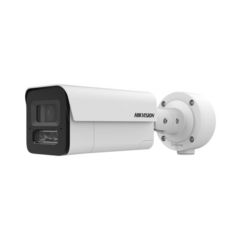 HIKVISION Bala IP 4 Megapixel / Lente Mot. 4 mm / Luz Dual (IR y Luz Blanca) / Reconocimiento Facial / Heat Map / Metadata / IK10 / IP67 / WDR 140 dB / DeepinView IDS-2CD7T47G0-XHS