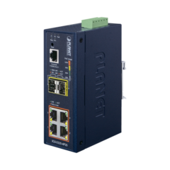 PLANET Switch Industrial Administrable Capa 2, 4 Puertos PoE 802.3af/at 10/100/1000T, 2 Puertos SFP 100/1000X MOD: IGS-5225-4P2S