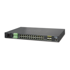 PLANET Switch Industrial Administrable 24 Puertos 1000Mbps con 4 Puertos SFP MOD: IGSW-24040T