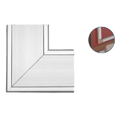 THORSMAN Accesorio en "L" de Aluminio, compatible con canaleta INKA151 MOD: INKA-151-L