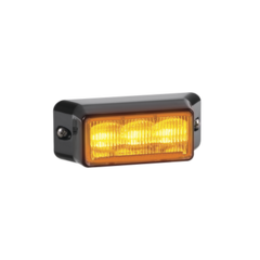 FEDERAL SIGNAL Luz auxiliar IMPAXX de 3 LEDs, color ámbar MOD: IPX-30-22