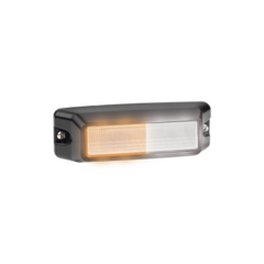 FEDERAL SIGNAL Luz Auxiliar de 12 Leds, en color Claro-Ámbar, con mica transparente MOD: IPX620B-WA