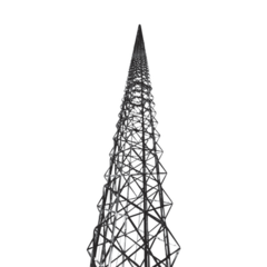 ISOTRUSS Torre de Fibra de Carbono 18.3 metros (60 pies) Autosoportada- ULTRA LIGERA. MOD: ISOT-60-AS
