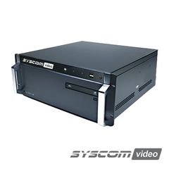SYSCOM VIDEO NVR 32 Canales de Video IP, Velocidad de grabación 960 IPS, 2MP (1080P) Disco Duro S-ATA de 1 TB IX-832