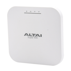 ALTAI TECHNOLOGIES Punto de Acceso Super Wi-Fi 6, MU- MIMO 2x2, Doble Banda en 2.4 y 5 GHz, Velocidades de Hasta 1,774 Mbps, Soporta 512 Clientes, Tecnología Patentada Para Gran Cobertura. MOD: IX-600