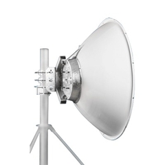 JIROUS Antena altamente direccional / 4 ft / Para radio B11 / 41 dBi / Conector guía de onda / 10.1-11.7 GHz / Diametro1.2 m MOD: JRMA0-1200-10/11