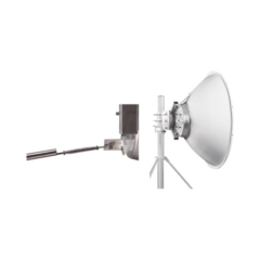 JIROUS Antena parabólica 4 ft para radio B11, ganancia de 41 dBi, conector guía de onda, 10.1-11.7 GHz, 1.2 m, incluye montaje JRZ1200-ADJUSTABLE MOD: JRMA0-1200-10/11-KIT