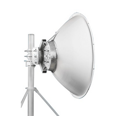 JIROUS Antena parabólica 4 ft para radio B11, ganancia de 41 dBi, conector guía de onda, 10.1-12 GHz, 1.2 m, Montaje incluido MOD: JRMD120010/11RA