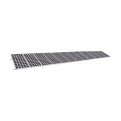 EPCOM POWERLINE Montaje para Panel Solar, Riel "8" de 5400mm para Módulos con Espesor de 35mm, Velocidad de Viento Máx. 136km/h (20° a 45°) KIT12PVEKTOR8R