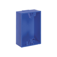 STI Caja trasera de montaje color azul para estaciones de parada STOPPER MOD: KIT-71100A-B