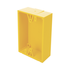 STI Caja trasera de montaje color amarillo para estaciones de parada STOPPER MOD: KIT-71100A-Y