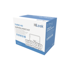 HiLook by HIKVISION KIT TurboHD 720p / DVR 4 canales / 4 Cámaras Bala de Policarbonato / 4 Cables 18 Mts / 1 Fuente de Poder Profesional MOD: KIT7204BP(C) - comprar en línea