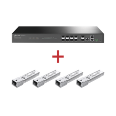 TP-LINK Kit para ISP´s / Paquete de 1 OLT 8 puertos PON / DS-P7001-08 + 4 Módulos PON DSP-MAC+ de regalo KIT-DSP-4MAC+