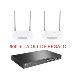 TP-LINK Kit para ISP`s / OLT DS-P7001-08 con Paquete de 600 ONU´s Modelo XN020G3V. KITGPON2