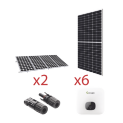 GROWATT Kit para Interconexión a la Red Eléctrica de CFE de 3 kW con Salida de 220 Vca. KITGT3K550