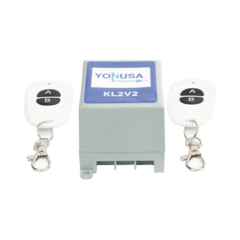 YONUSA Llavero YONUSA para Energizadores de Cercos eléctricos con Función Encendido/Apagado/Panico MOD: KL2V2