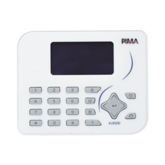PIMA Teclado Programador Ultradelgado compatible con panel FORCE KLR-500