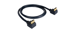 KRAMER C-HM/RA2-3 Cable de ángulo recto HDMI de alta velocidad con Ethernet