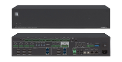 KRAMER VS-84UT Sistema de Presentación Todo–en–Uno con Matriz de Conmutación 8x4 4K60 4:2:0 HDMI/HDBaseT, Controlador Maestro de Sala, PoE y Amplificador de Potencia.