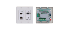 KRAMER WP-20 Conmutador / transmisor automático de placa de pared HDMI y VGA 4K60 4: 2: 0 sobre PoE de alcance extendido sobre HDBaseT con Automatización de sala Maestro - comprar en línea