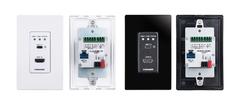 KRAMER WP-20CT 4K60 4:2:0 HDMI & USB–C Wall–Plate Auto Switcher/Transmitter over Long–Reach HDBaseT - comprar en línea