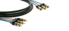 KRAMER Cable (3 Mini Coaxial 28AWG) 3 RCA (M) a 3 RCA (M) 3.00(M)