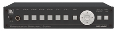 KRAMER Selector de Presentación Compacto 6 Entradas/Escalador con Salidas Simultáneas HDBaseT y HDMI VP-440