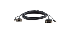 Cable DVI (M) a 15 pines HD(M) y Audio 3.5mm 0.90(M)