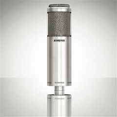 Shure KSM353/ED Micrófono de cinta bidireccional de alta gama - Modelo Shure, Alta calidad de sonido y bidireccionalidad