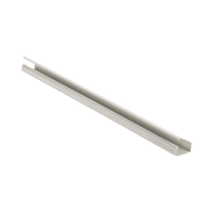 PANDUIT Canaleta LD10 de PVC rígido, con cinta adhesiva para instalación sin herramientas, de 38.4 x 24 x 1828.8 mm, Color Blanco Mate LD10IW6-A