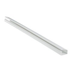 PANDUIT Canaleta LD10 de PVC rígido, con cinta adhesiva para instalación sin herramientas, de 38.4 x 24 x 1828.8 mm, Color Blanco MOD: LD10WH6-A