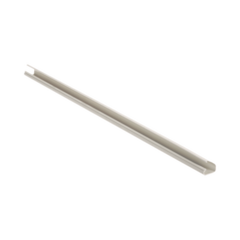 PANDUIT Canaleta LD5 de PVC rígido, con cinta adhesiva para instalación sin herramientas, 26 x 15 x 1828.8 mm, Color Blanco Mate MOD: LD5IW6-A