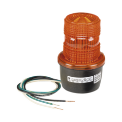 FEDERAL SIGNAL INDUSTRIAL Luz de advertencia LED serie Streamline, 120 Vca, montaje tipo t, ambar MOD: LP3TL120A
