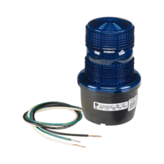 FEDERAL SIGNAL INDUSTRIAL Luz de advertencia LED serie Streamline, 120 Vca, montaje tipo t, azul MOD: LP3TL120B