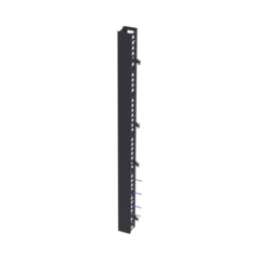 LINKEDPRO BY EPCOM Kit Organizador Vertical de Cable Sencillo para Rack Abierto de 42 Unidades para EIQR3242 y EIRL5542DR. MOD: LPCV-42S-DR