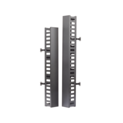 LINKEDPRO BY EPCOM Kit organizador vertical de cable sencillo para rack abierto de 45 unidades MOD: LPCV-45S