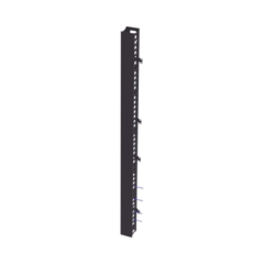 LINKEDPRO BY EPCOM Kit Organizador Vertical de Cable Sencillo para Rack Abierto de 45 Unidades para EIQR3245 y EIRL5545DR. MOD: LPCV-45S-DR