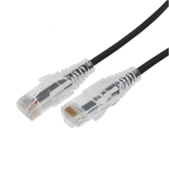 LINKEDPRO BY EPCOM Cable de Parcheo Slim UTP Cat6A - 3 m Negro, Diámetro Reducido (28 AWG) MOD: LP-UT6A-300-BK28