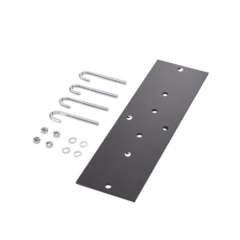 HOFFMAN Kit de Conexión a Rack, Para Escalerillas de 12 y 6 in de Ancho, de Acero, Color Negro LRRMPBLK