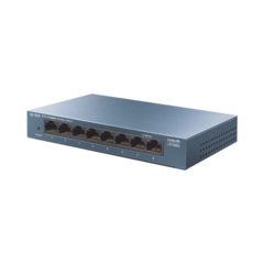 TP-LINK Switch de escritorio Gigabit de 8 puertos 10/100/1000Mbps, carcasa metálica MOD: LS108G