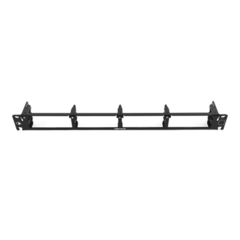 SIEMON FIBER, PANEL, LIGHTVERSE COMBO, RACK MOUNT, 1U, FIXED ACCESS, EMPTY, 4 OPENINGS, BLACK, SHIELDED FLAT WITHOUT WIRE MANAGER LVPC-1UFS01A