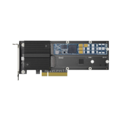 SYNOLOGY Tarjeta adaptadora SSD M.2 de doble ranura para aceleración de caché MOD: M2D20 - comprar en línea
