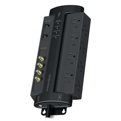 M8-AV PANAMAX Acondicionador de corriente eléctrica 8 contactos - Protege tus componentes AV de picos de corriente y ruido eléctrico