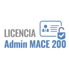 NEDAP Paquete de 200 tarjetas virtuales y servicio de administracion (licencia de 1 año) MACE200