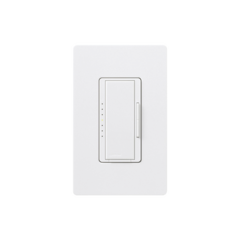 LUTRON ELECTRONICS Dimmer 3 hilos/unico polo, 150W CFL/LED o 600 inc/hal MOD: MACL-153M-SW